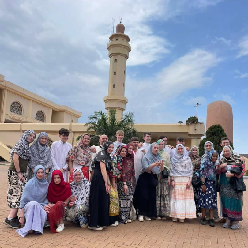 tours at the gaddafi mosque